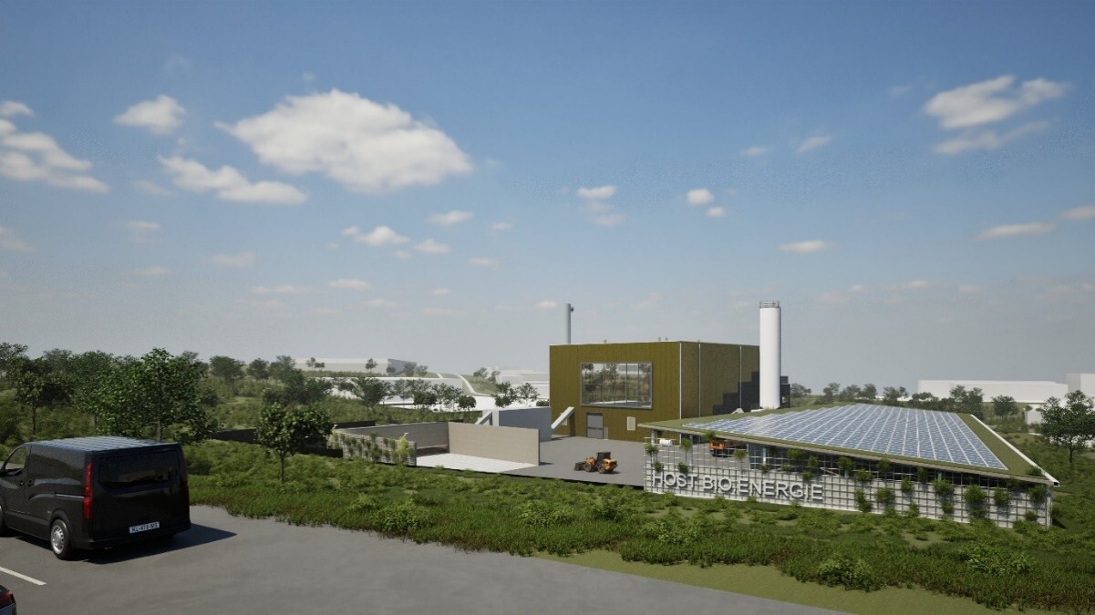 Impression of the heat & power plant - Chemnitz