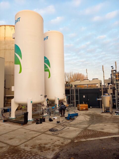 CO2 liquefaction at AD plant Wabico - HoSt Group