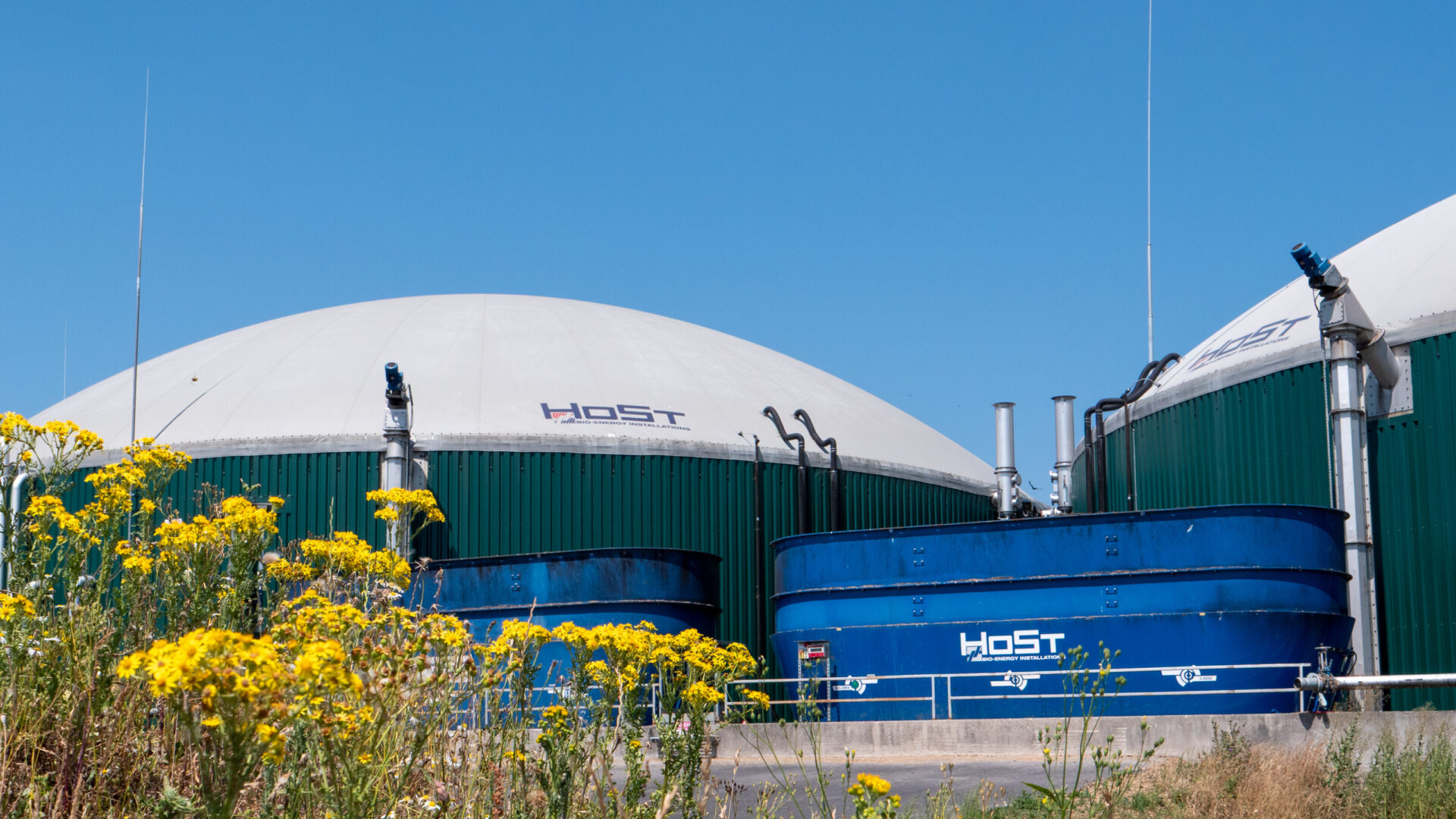 Biogas plant for Lepus Energy
