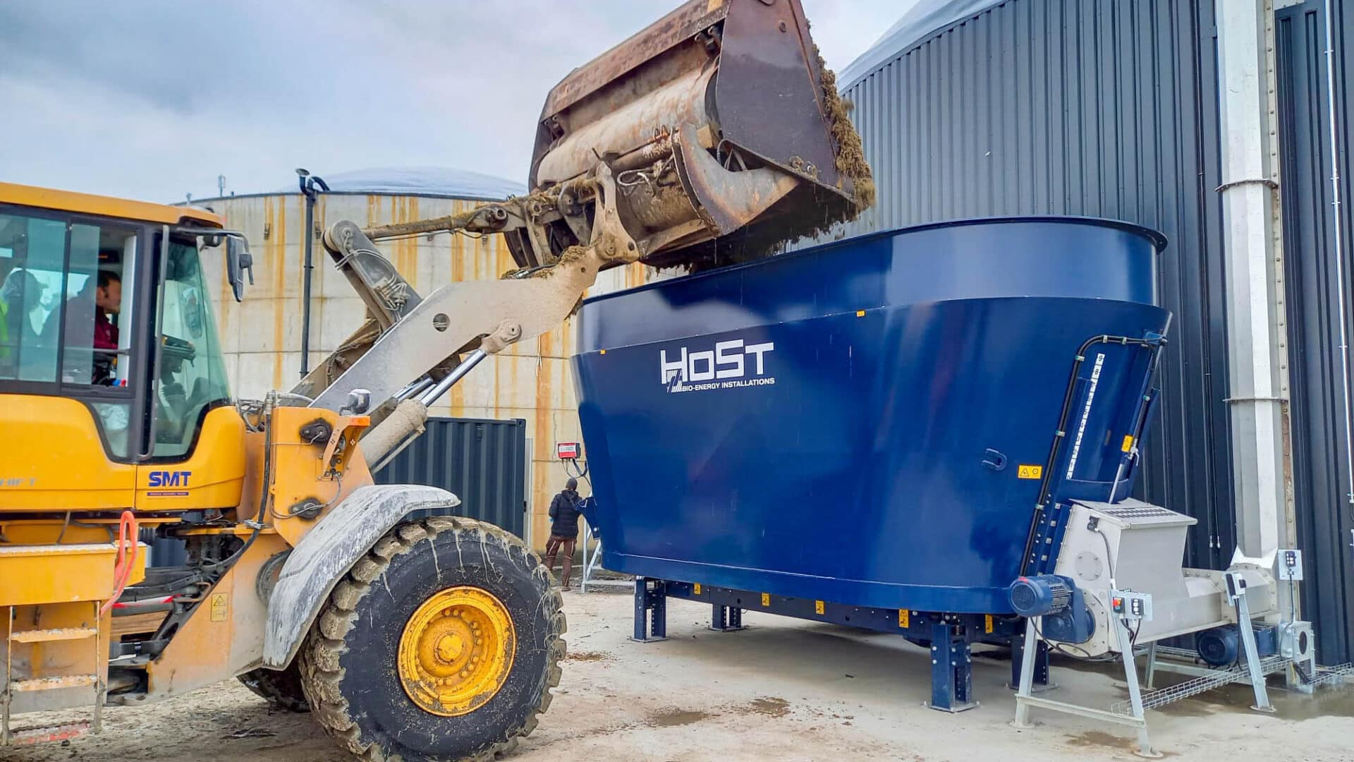 Food industry biogas plant HoSt Bioenergy Systems