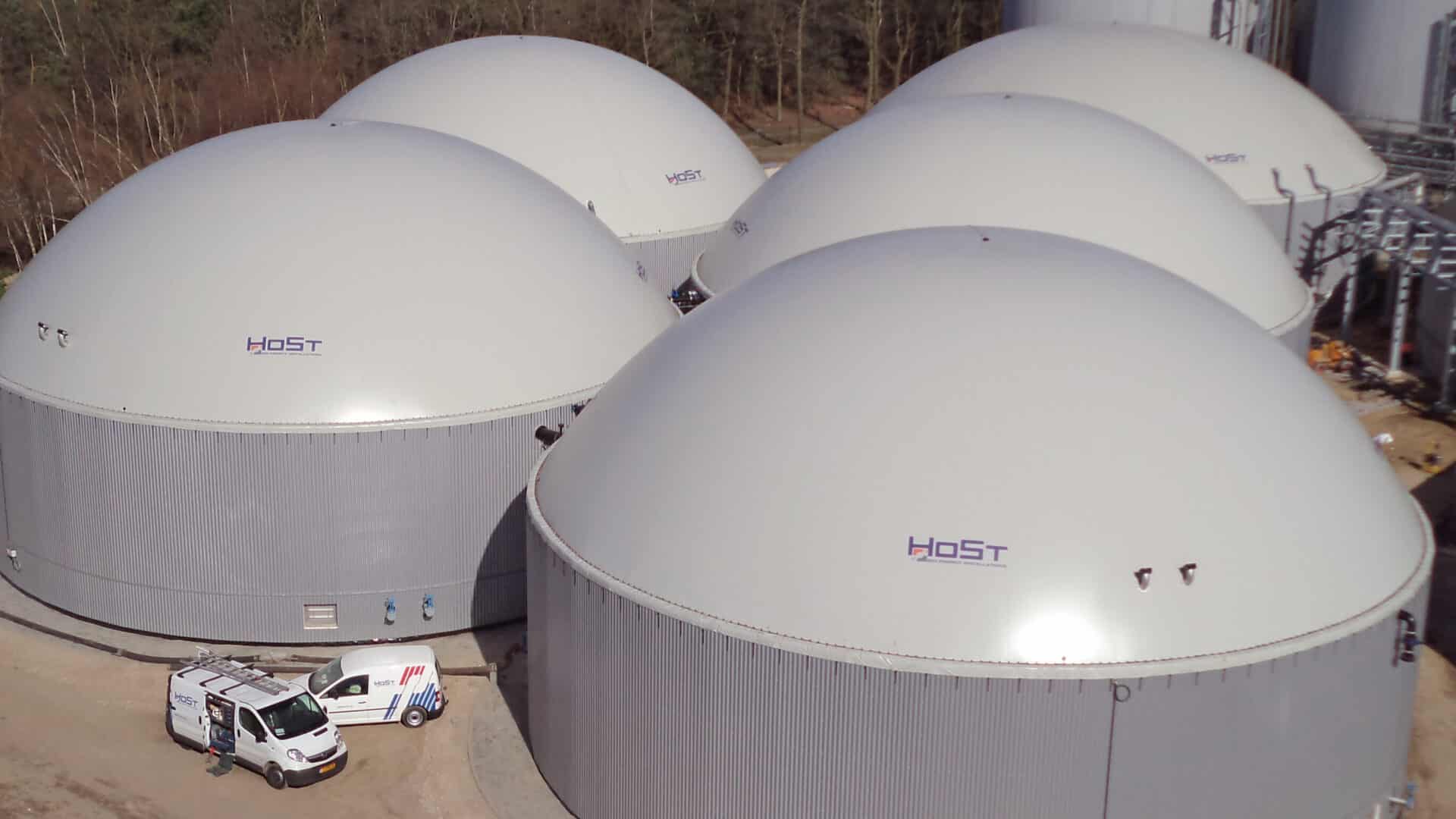 Biogas plants for slaughterhouses and meat processing